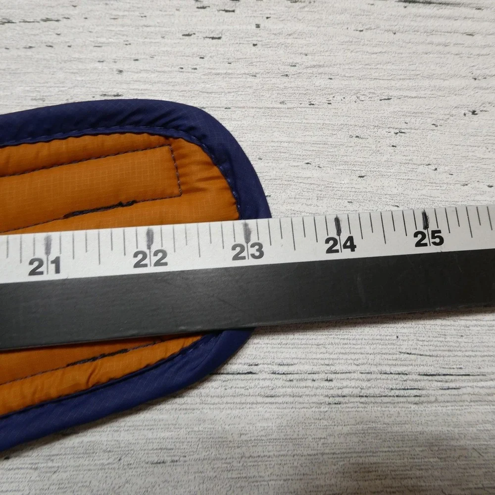 L.L.Bean Dog Winter Coat Small S Mountain Classic Parka Blue‎ Orange Warm Puffer